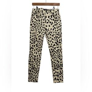 JOES Made in USA Cheetah Print Womens Size 28 Skinny Ankle Jeans